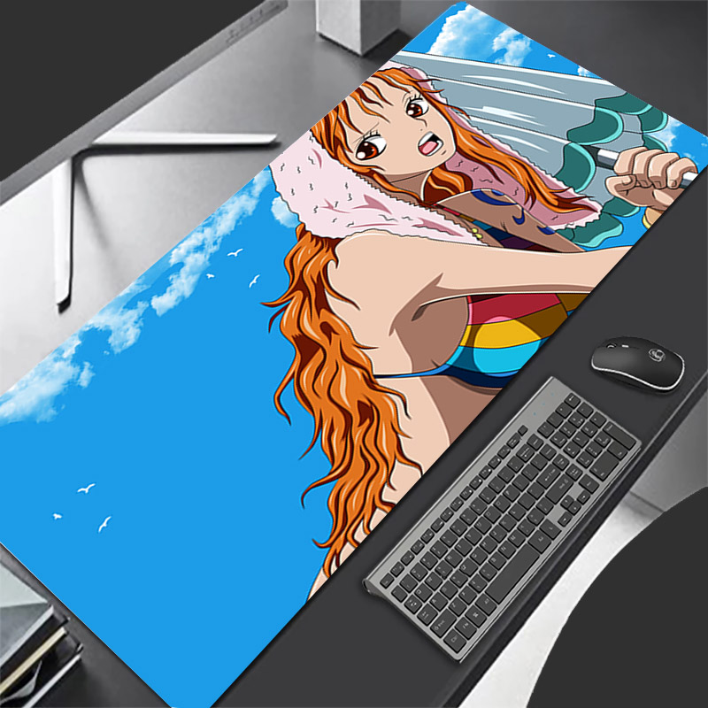 Pc Gaming Aesthetic - Mouse Pad One Piece Durable Anime