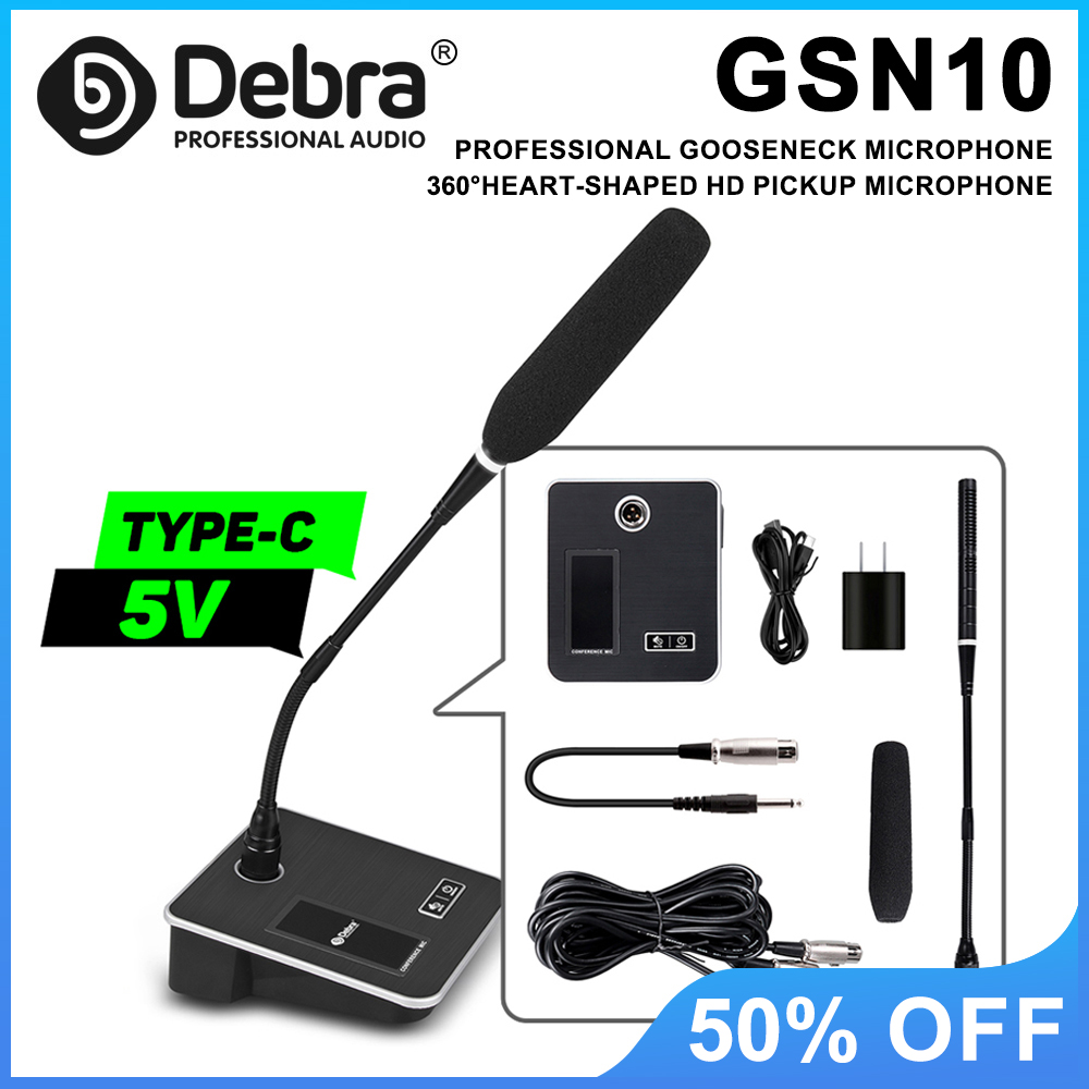 Pc Gaming Live Streaming - Debra GSN10 Professional Gooseneck Condenser Microphone