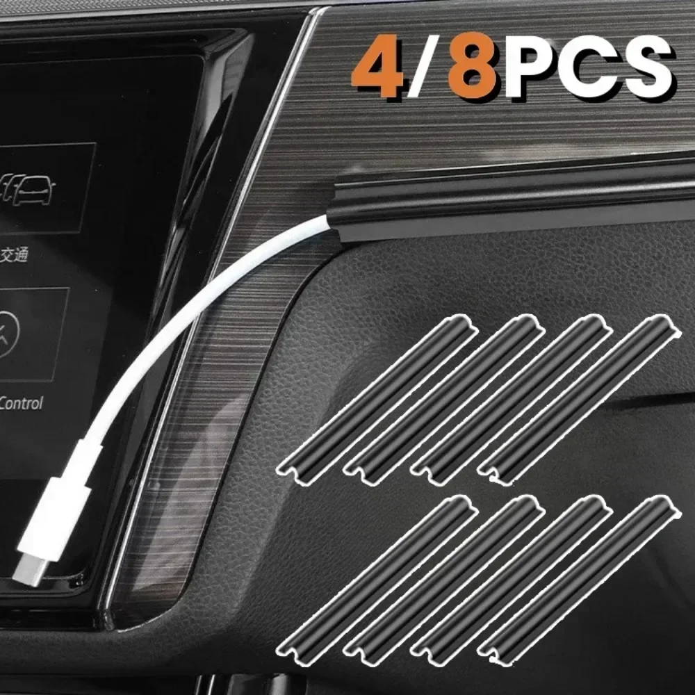 4/8PCS Car Interior Cable Line - مراجعة Cable Management Sleeve وسعره