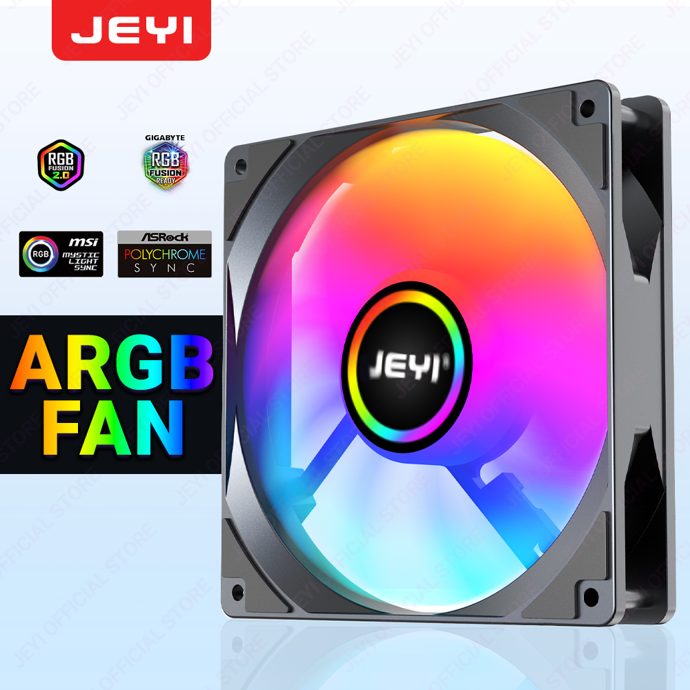 JEYI 120mm PC ARGB Cooling Fan - مراجعة Pc Gaming Rgb وسعره