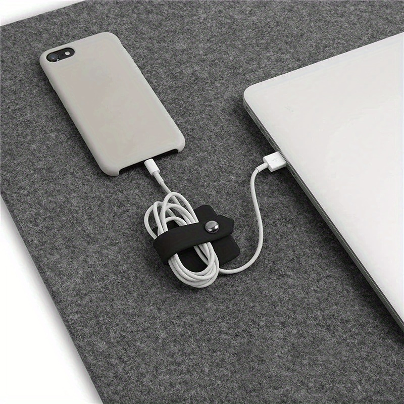 2pcs Headphone Winder Wire Cab - مراجعة Cable Management Sleeve وسعره