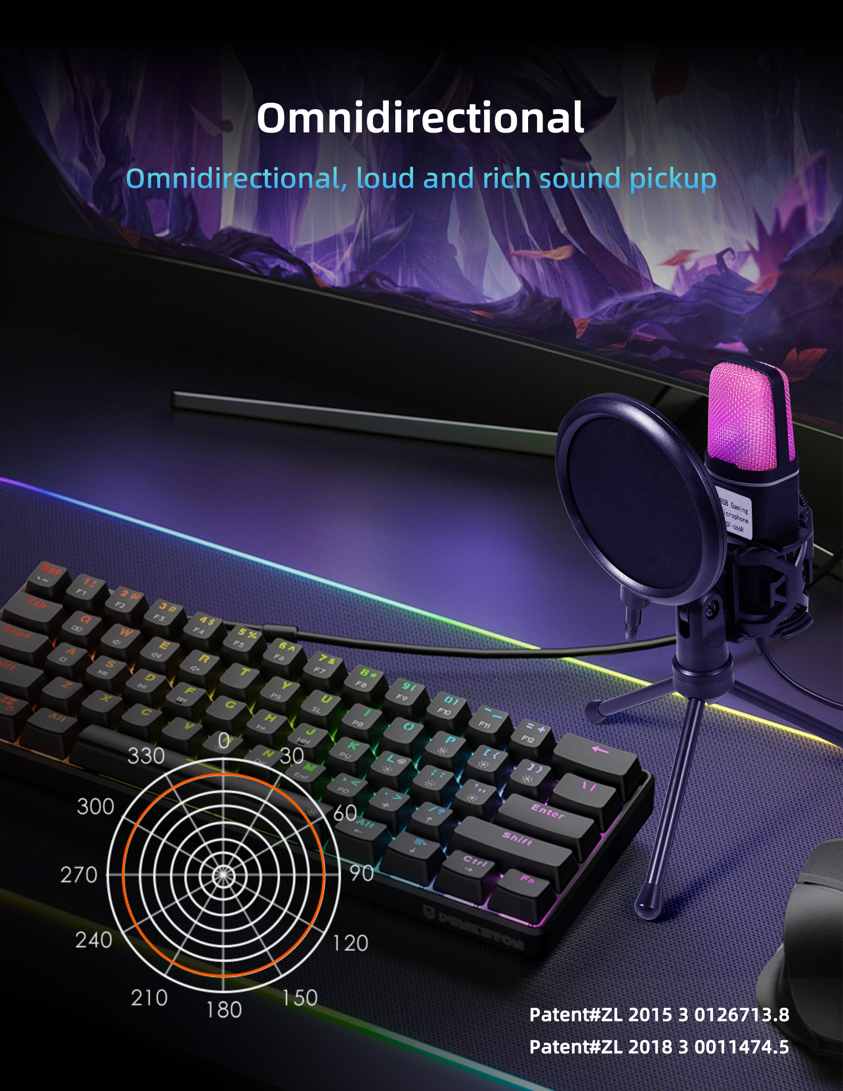 Professional Condenser Wired M - مراجعة Pc Gaming Live Streaming وسعره