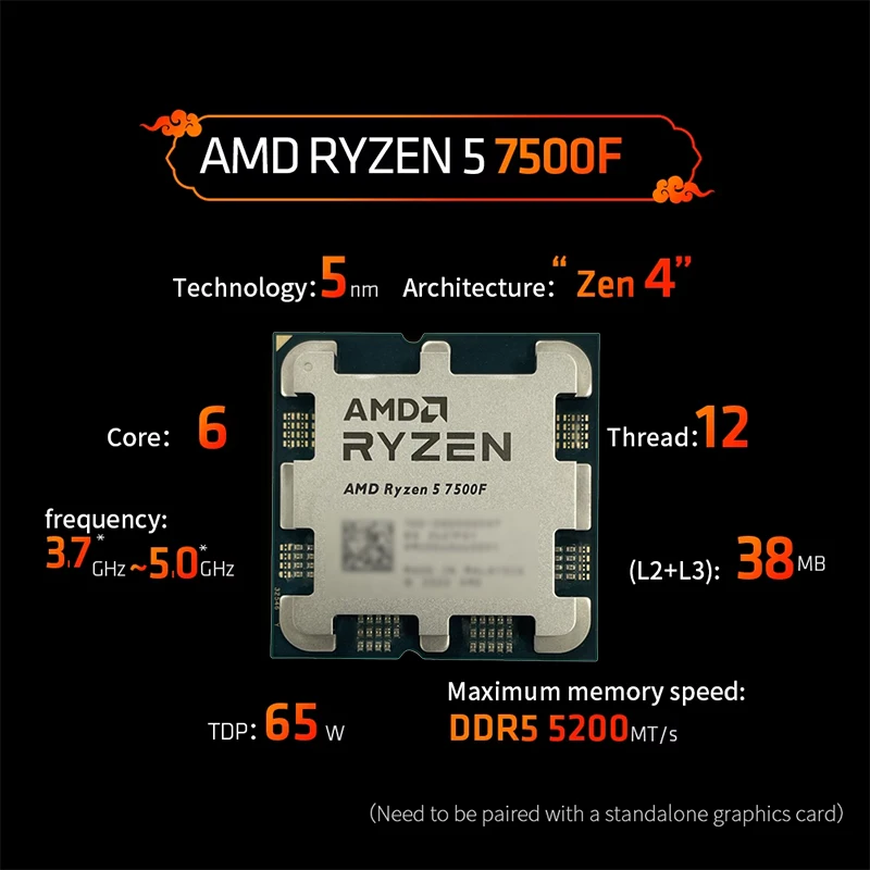 AMD Ryzen 5 7500F AM5 5nm Gami - مراجعة Pc Gaming Amd Ryzen 5 وسعره