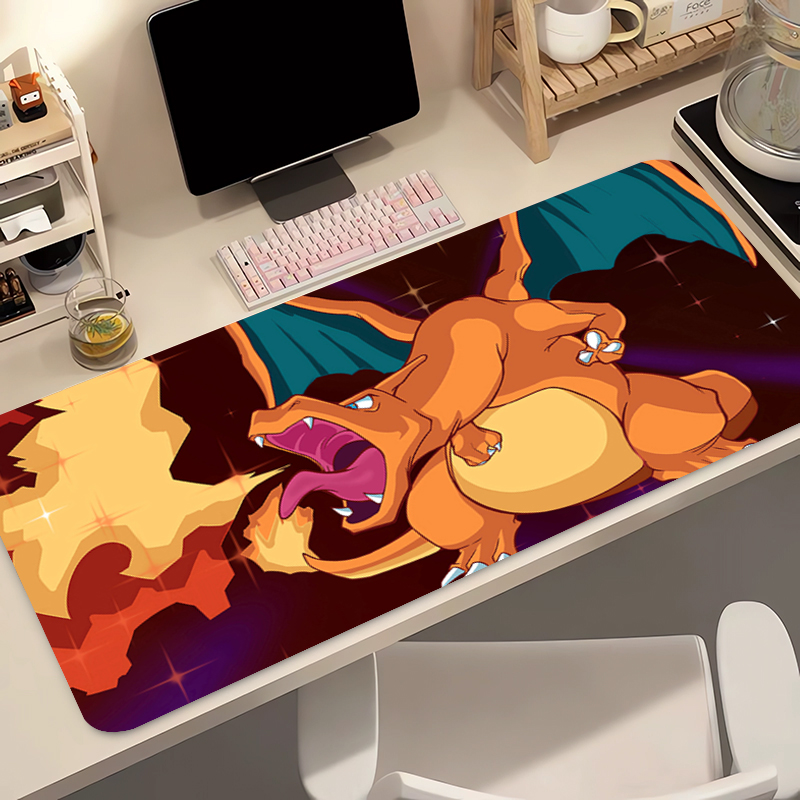 Anime Mouse Pad Pokemon Chariz - مراجعة Pc Gaming Aesthetic وسعره