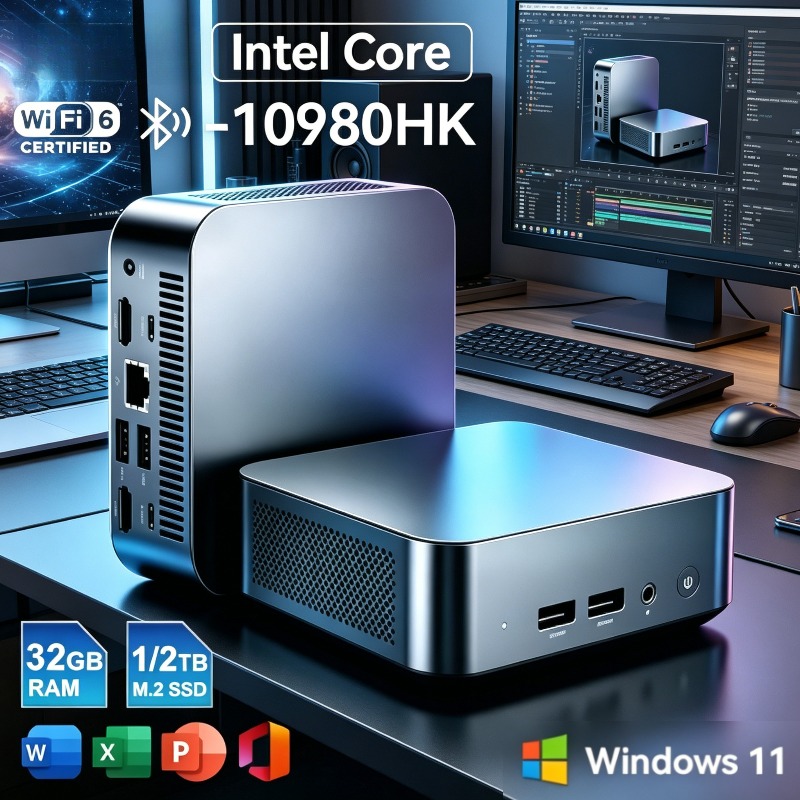 【Brand+】Mini PC Intel Core i9  - مراجعة Pc Gaming Intel Core I9 وسعره