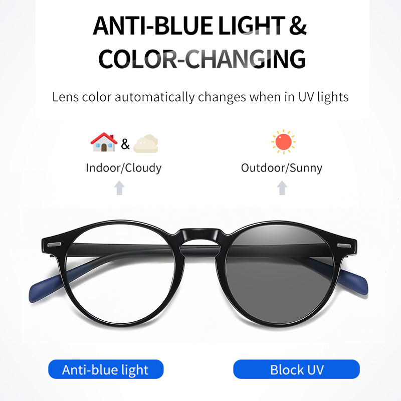 LM New Photochromic Anti Blue  - مراجعة Gaming Glasses Blue Light وسعره