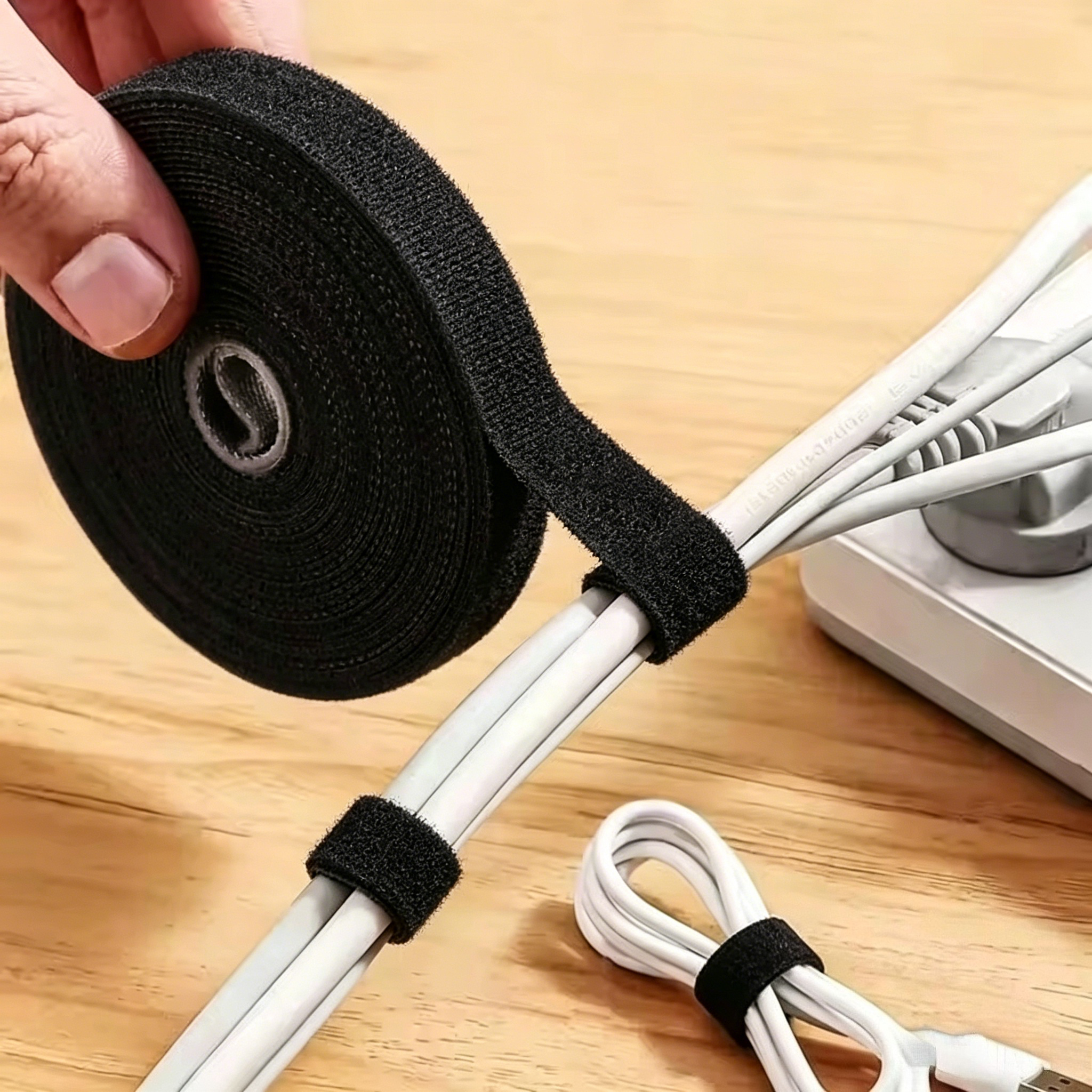 1/3M Cable Organizer Cable Man - مراجعة Cable Management Sleeve وسعره