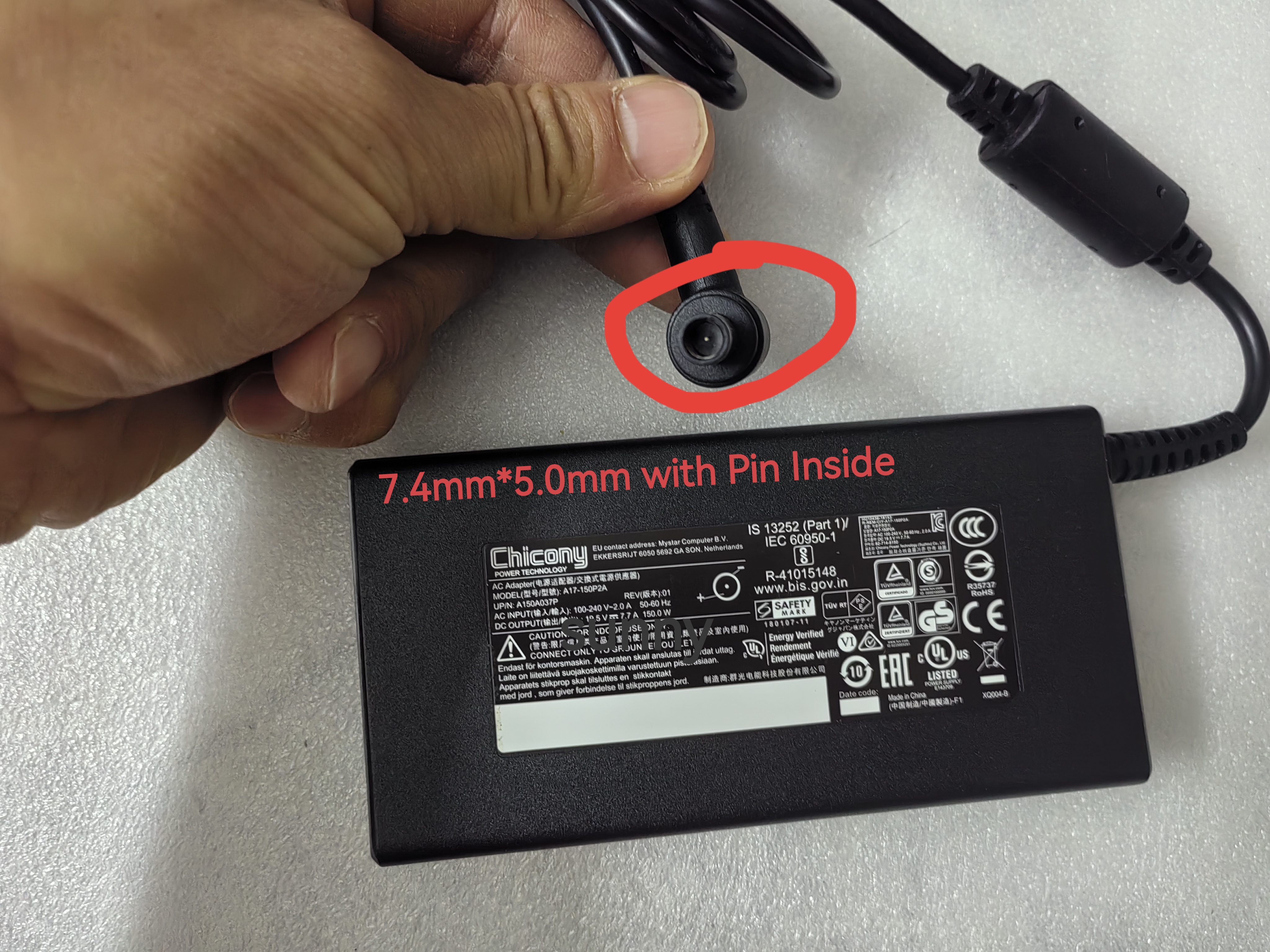 NEW OEM Slim Chicony 19.5V 7.7 - مراجعة Pc Gaming Msi وسعره