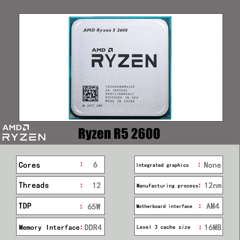 AMD Ryzen 5 2600 6 Core 12 Thr - مراجعة Pc Gaming Amd Ryzen 5 وسعره