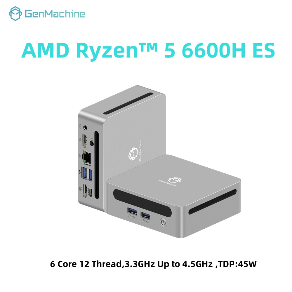 GenMachine AMD Ryzen 5 6600H E - مراجعة Pc Gaming Amd Ryzen 5 وسعره