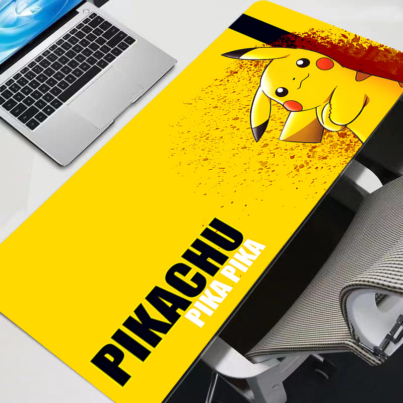 Mouse Pad Large P-Pikachu Rubb - مراجعة Pc Gaming Aesthetic وسعره
