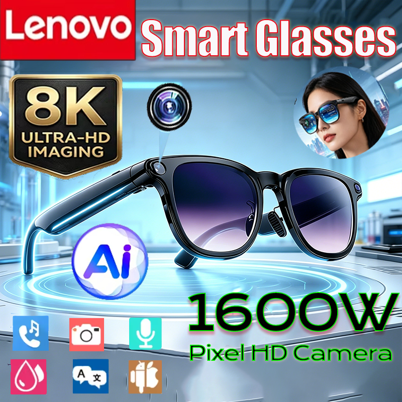 Lenovo 8K 1600MP Smart Glasses - مراجعة Gaming Glasses Blue Light وسعره