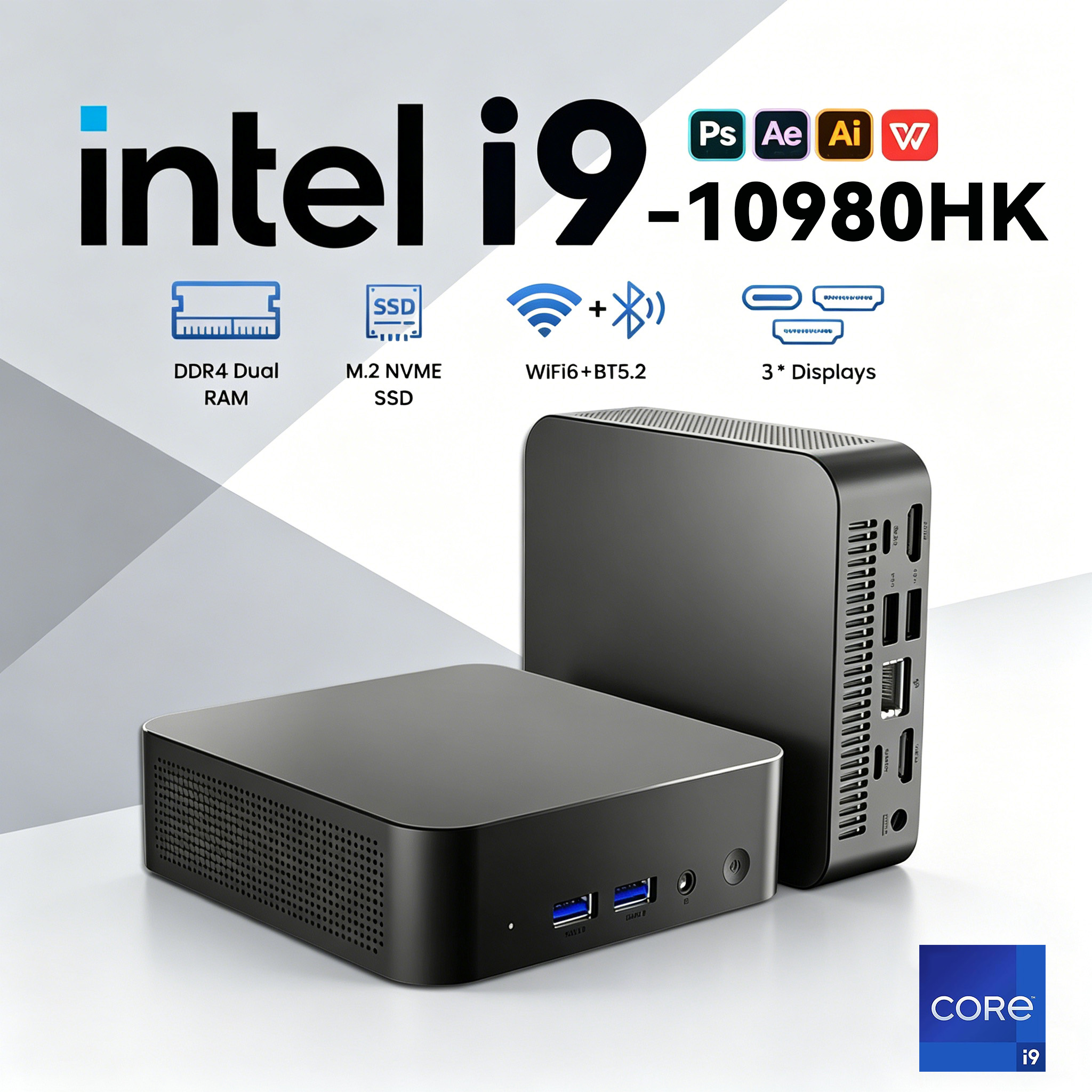 Core i9 10980HK Mini PC Window - مراجعة Pc Gaming Intel Core I9 وسعره
