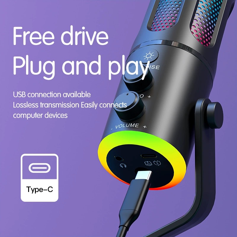 USB Gaming Microphone SU8 for  - مراجعة Pc Gaming Live Streaming وسعره