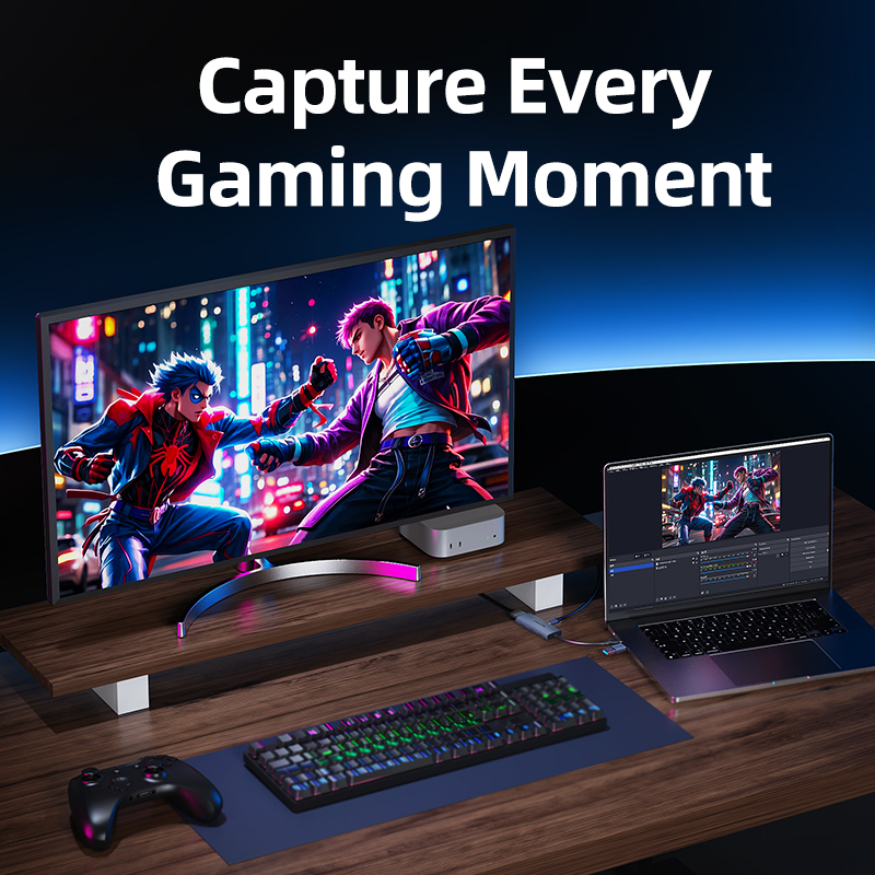 CABLETIME Video Capture Card 4 - مراجعة Pc Gaming Live Streaming وسعره