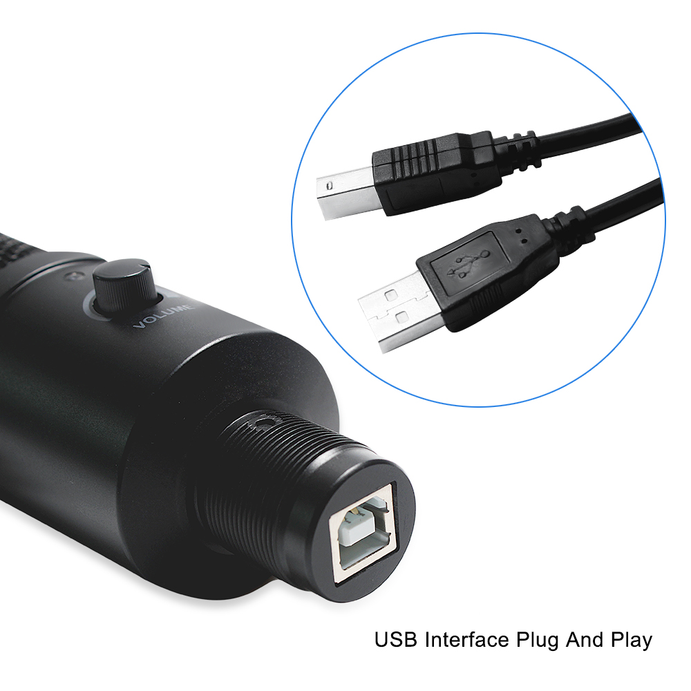USB Condenser Microphone Recor - مراجعة Pc Gaming Live Streaming وسعره