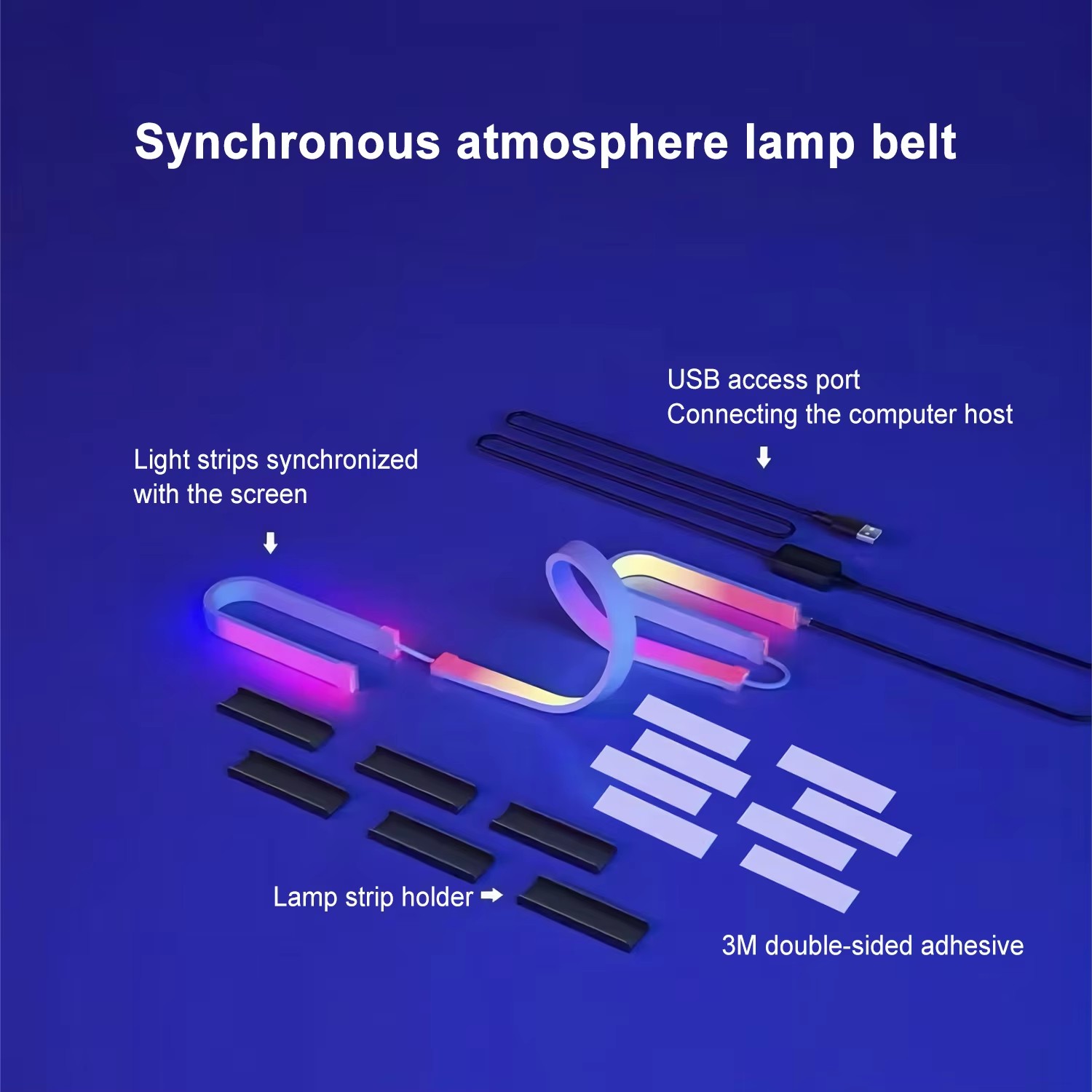 RGB Gaming Lights Strip Monito - مراجعة Pc Gaming Rgb وسعره