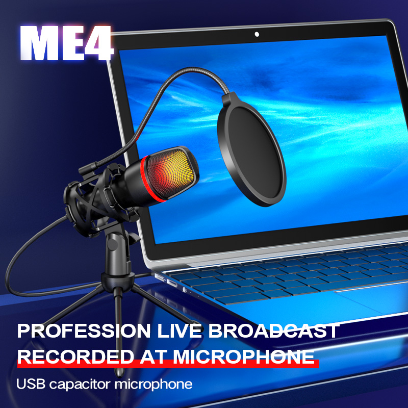 Professional Condenser Microph - مراجعة Pc Gaming Live Streaming وسعره