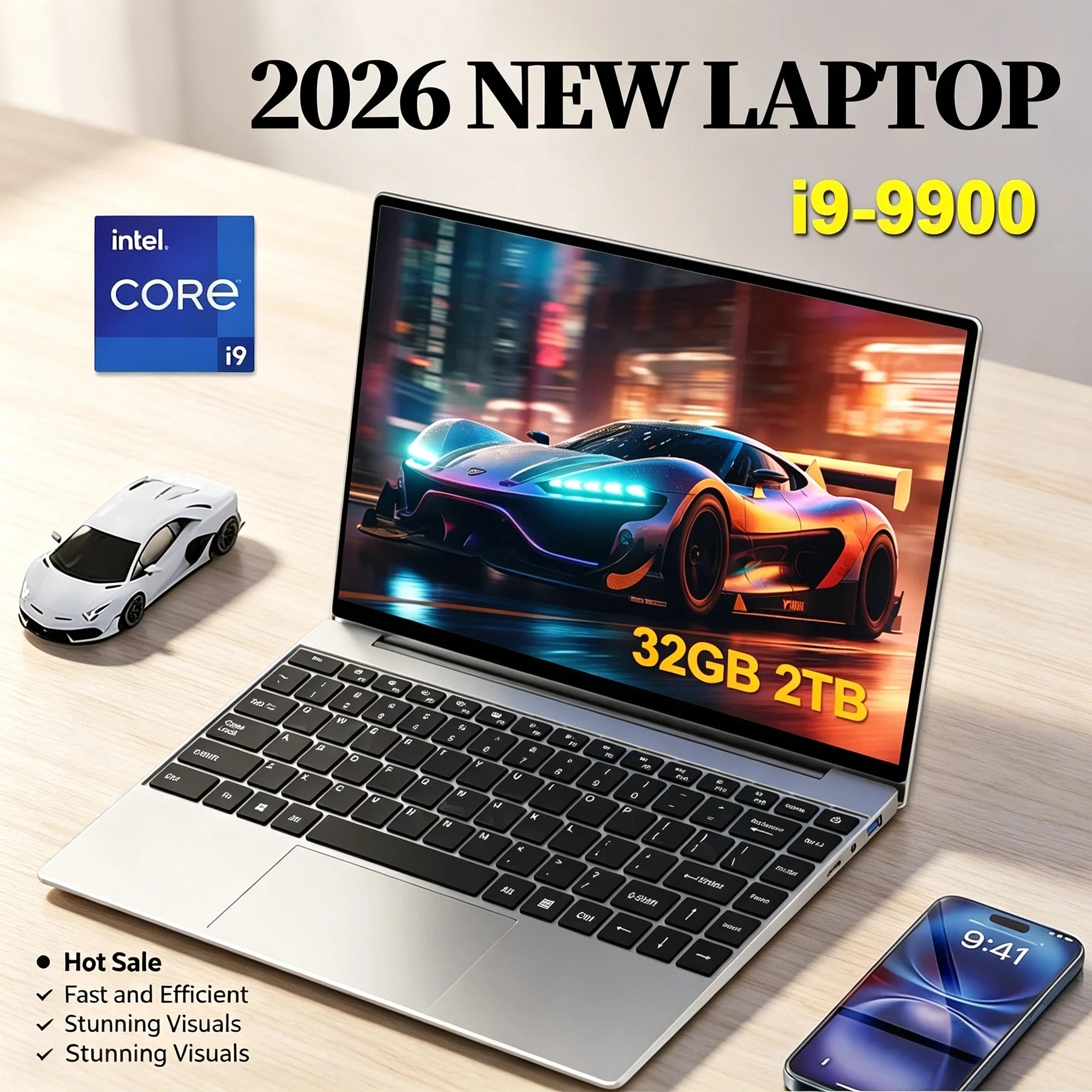2026 NEW 14.1 Inch Notebook In - مراجعة Pc Gaming Intel Core I9 وسعره