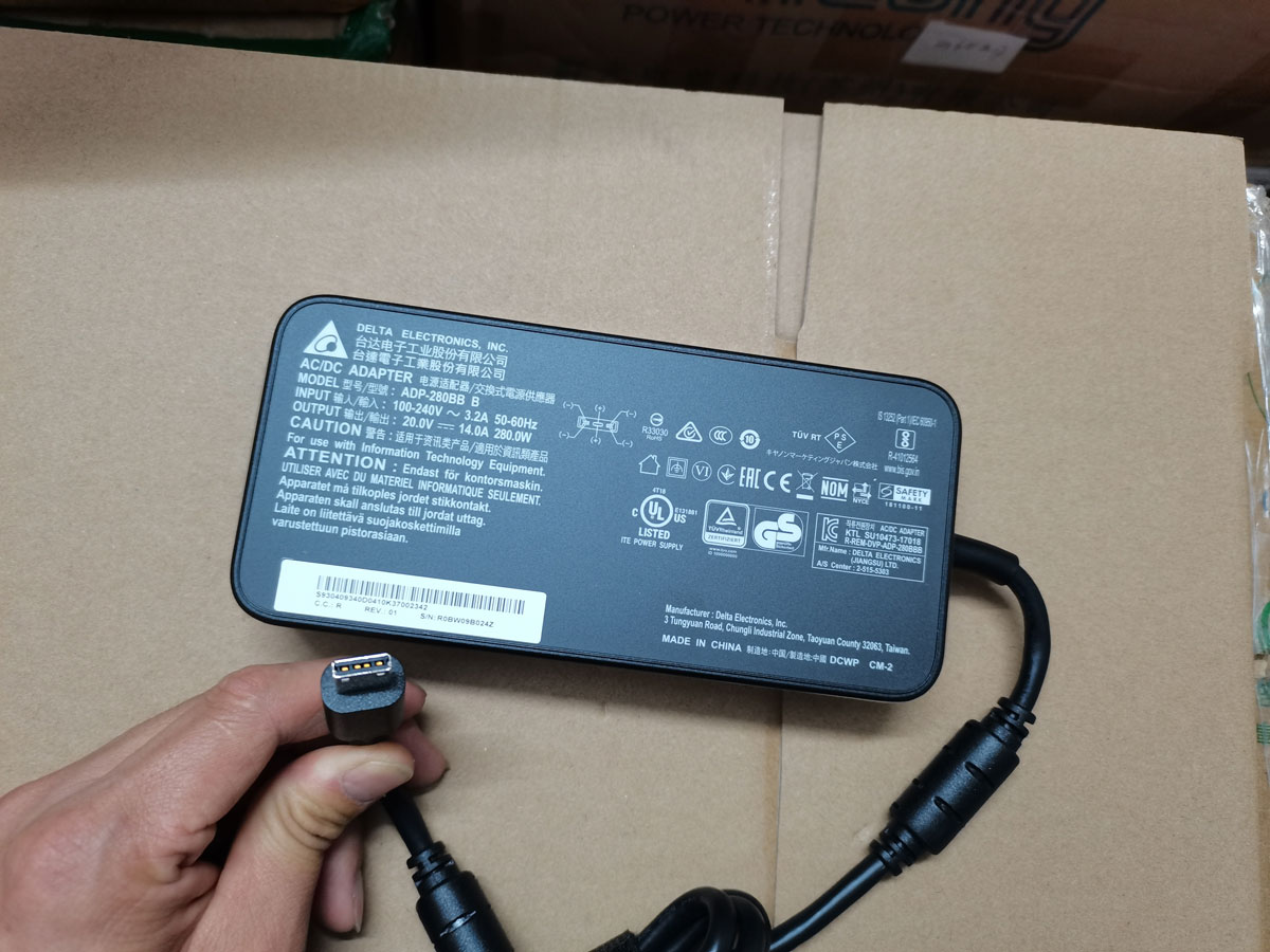 NEW OEM Delta 20.0V 14.0A 280. - مراجعة Pc Gaming Msi وسعره