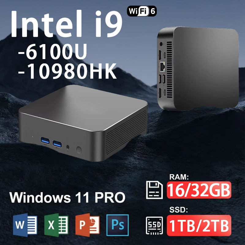 Mini PC Windows 11 Intel Core  - مراجعة Pc Gaming Intel Core I9 وسعره