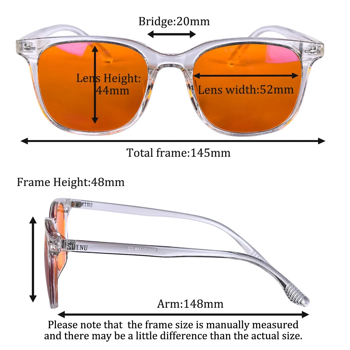 SHINU Blue Light Blocking Comp - مراجعة Gaming Glasses Blue Light وسعره