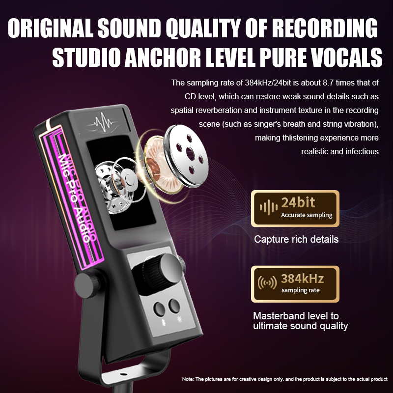 Rgb condenser microphone podca - مراجعة Pc Gaming Live Streaming وسعره