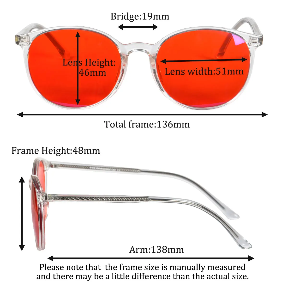 SHINU Red Lens Glasses Anti 10 - مراجعة Gaming Glasses Blue Light وسعره