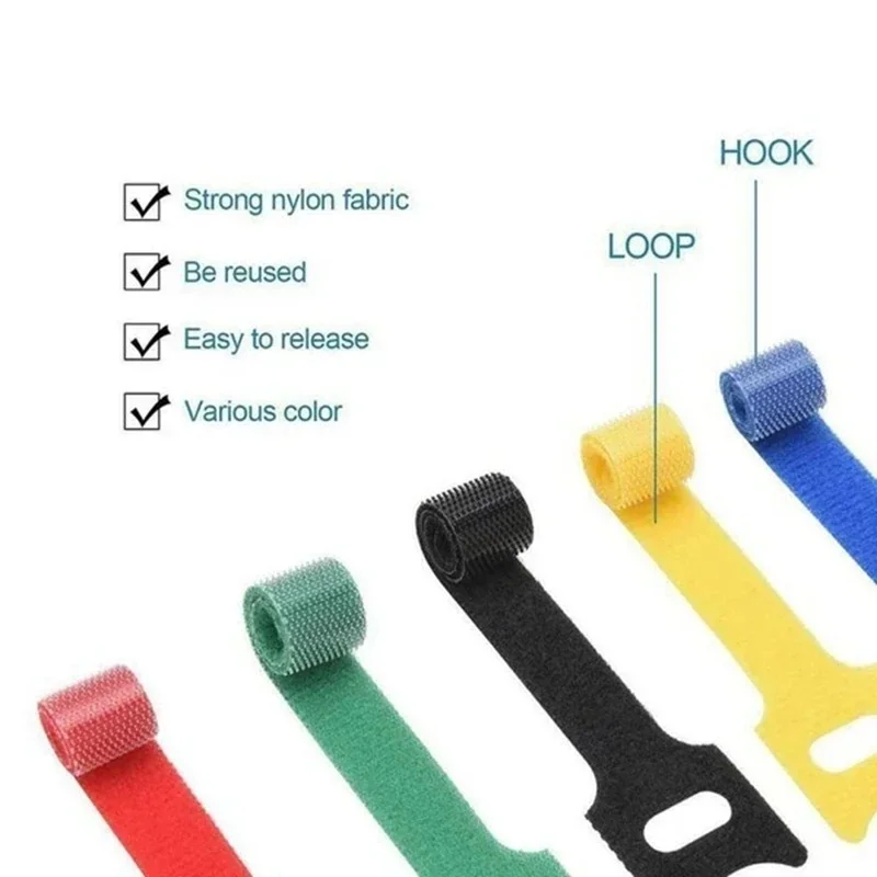 10/30/50PCS USB Cable Organize - مراجعة Cable Management Sleeve وسعره