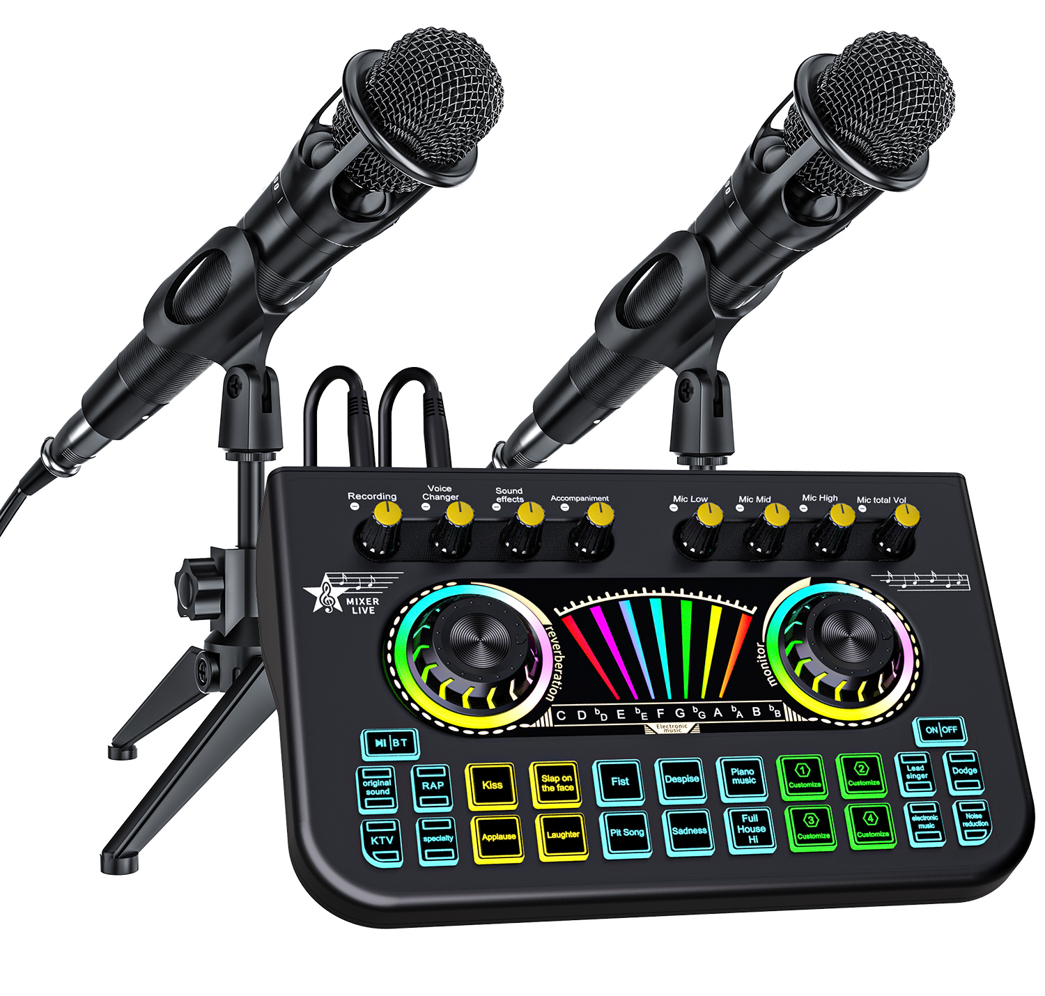 Tenlamp Sound Board for Pc/Pho - مراجعة Pc Gaming Live Streaming وسعره