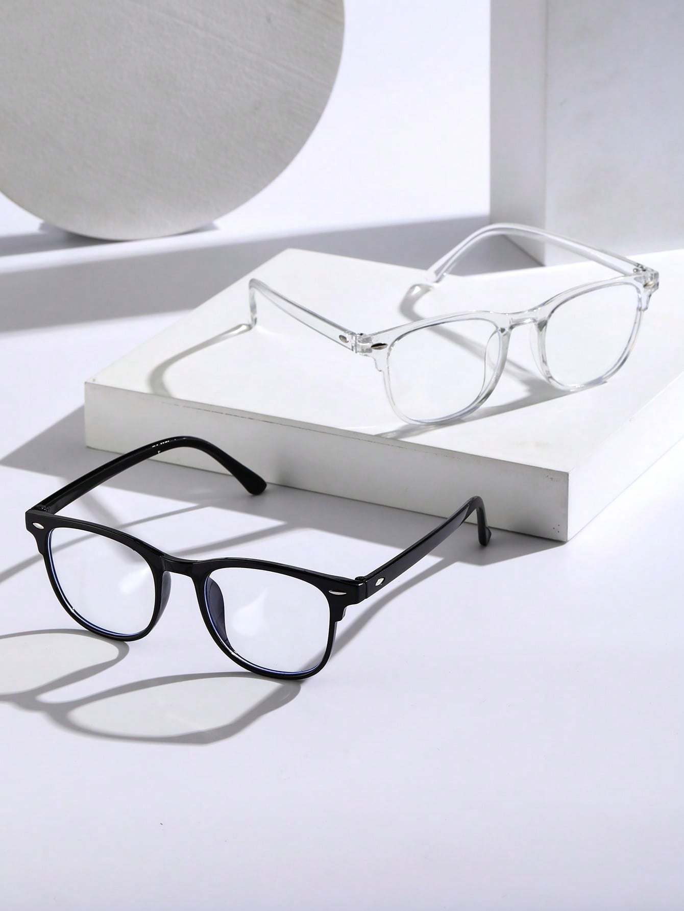 1-2-3PCS Unisex Square Plastic - مراجعة Gaming Glasses Blue Light وسعره