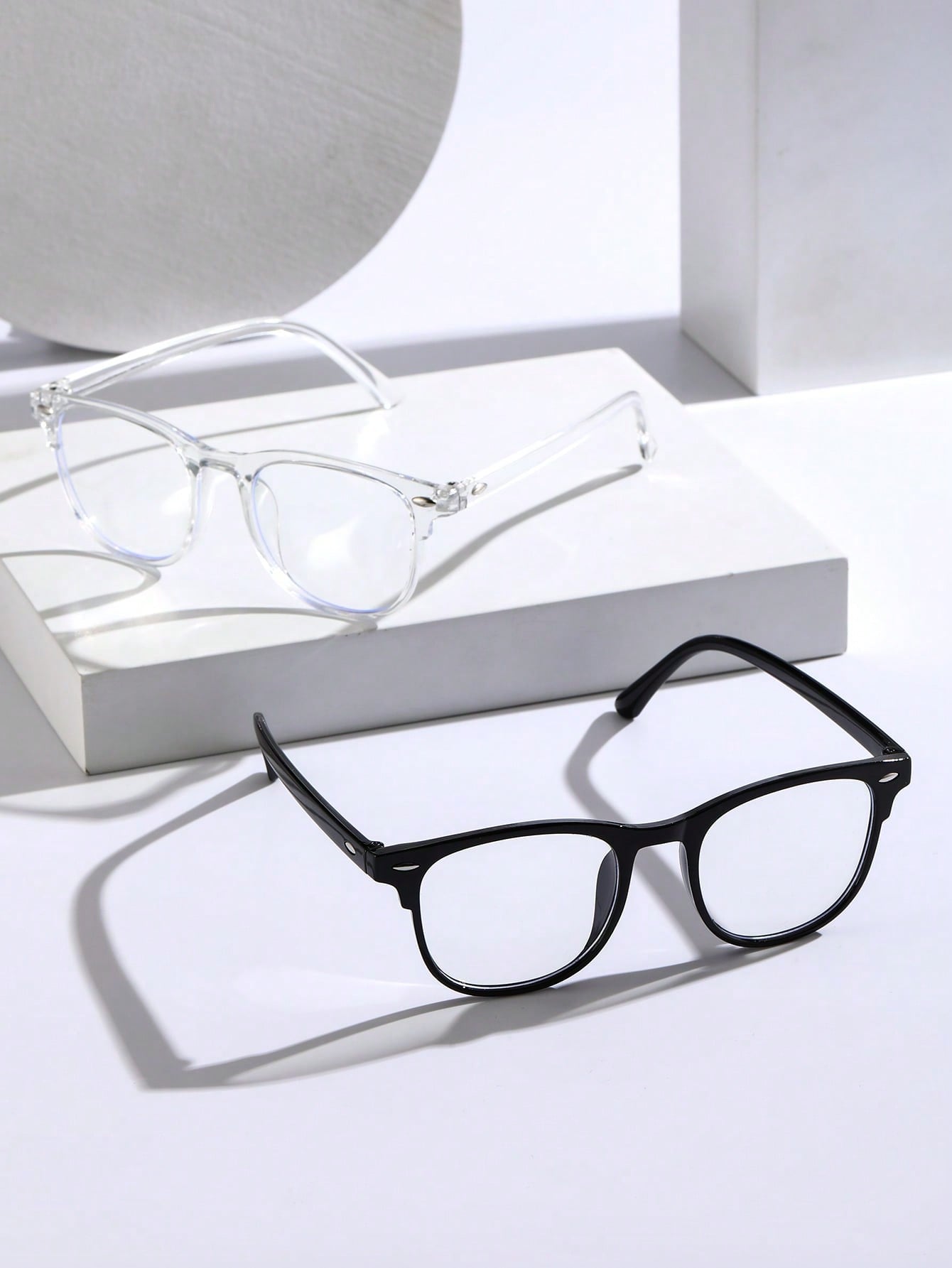 1-2-3PCS Unisex Square Plastic - مراجعة Gaming Glasses Blue Light وسعره