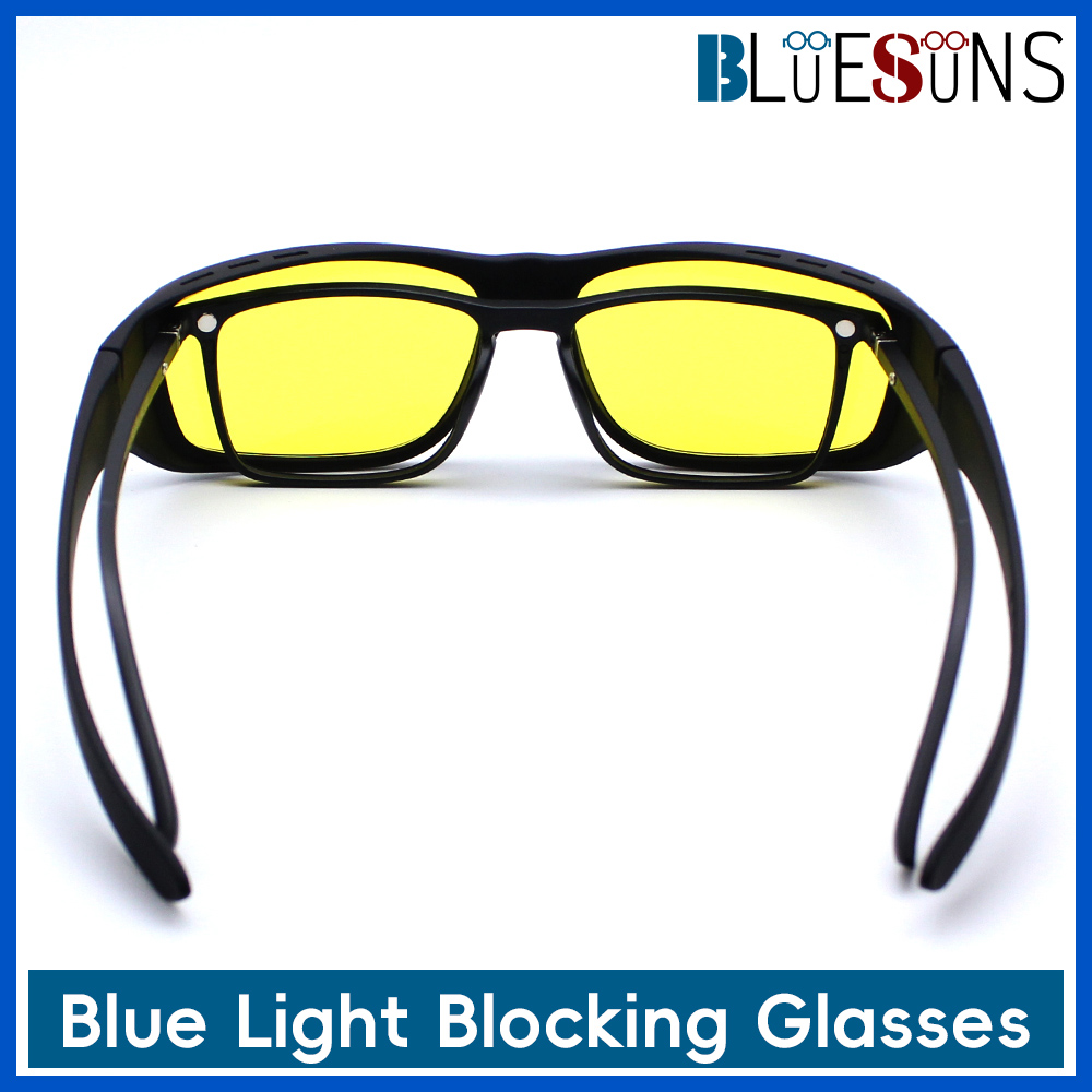 Oversized Anti Blue Light Glas - مراجعة Gaming Glasses Blue Light وسعره