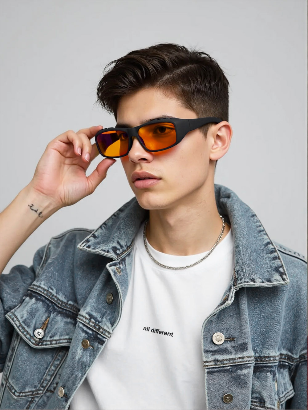 Oversized Anti Blue Light Glas - مراجعة Gaming Glasses Blue Light وسعره