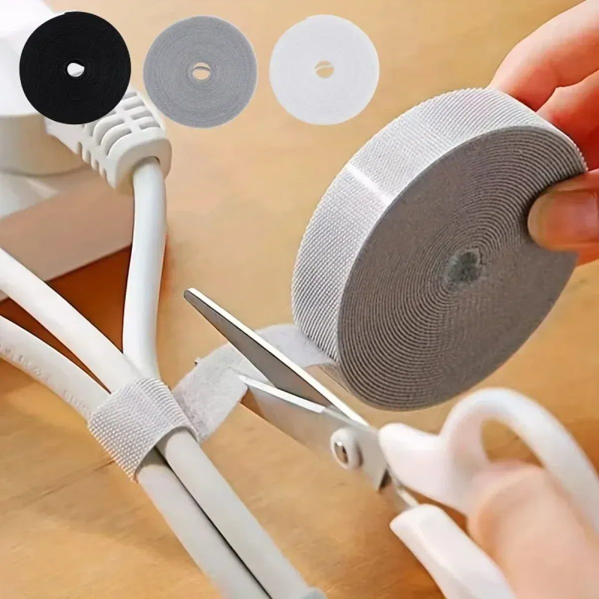 3M Hook and Loop Fastener Cabl - مراجعة Cable Management Sleeve وسعره