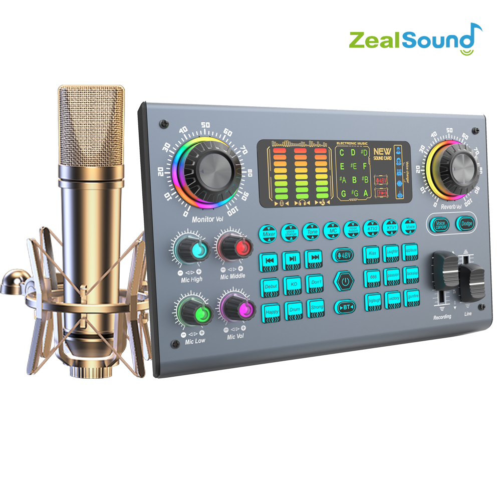 Zealsound Professional Podcast - مراجعة Pc Gaming Live Streaming وسعره