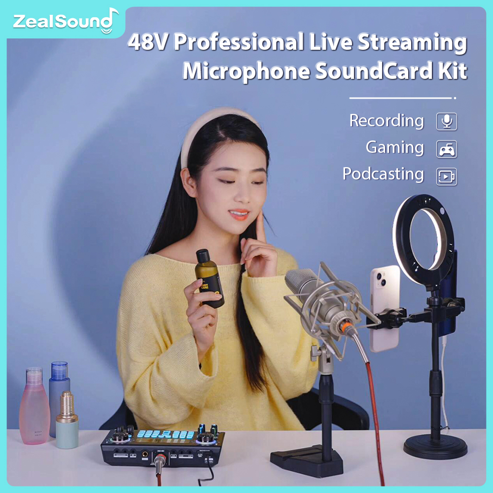 Zealsound Professional Podcast - مراجعة Pc Gaming Live Streaming وسعره