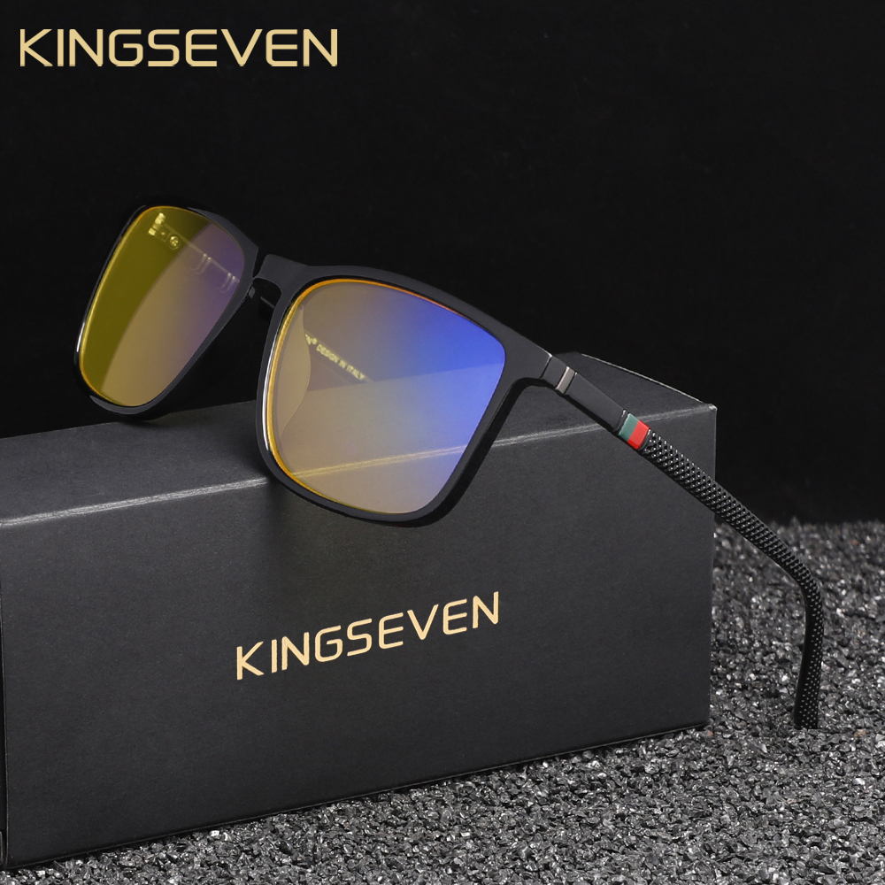 KINGSEVEN  Blue Light Filter T - مراجعة Gaming Glasses Blue Light وسعره
