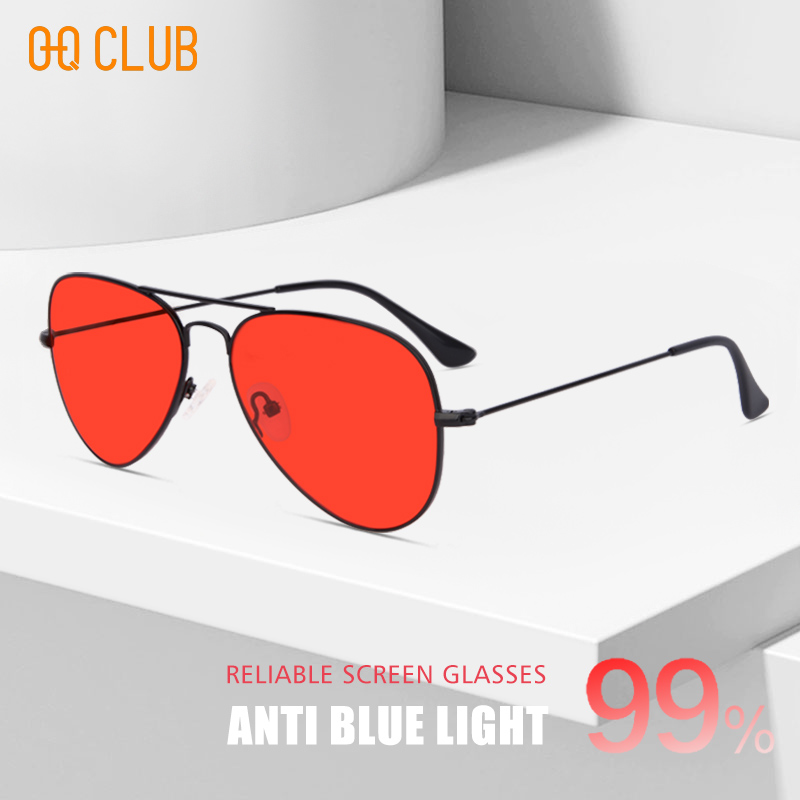 O-Q CLUB Round Glasses for Wom - مراجعة Gaming Glasses Blue Light وسعره