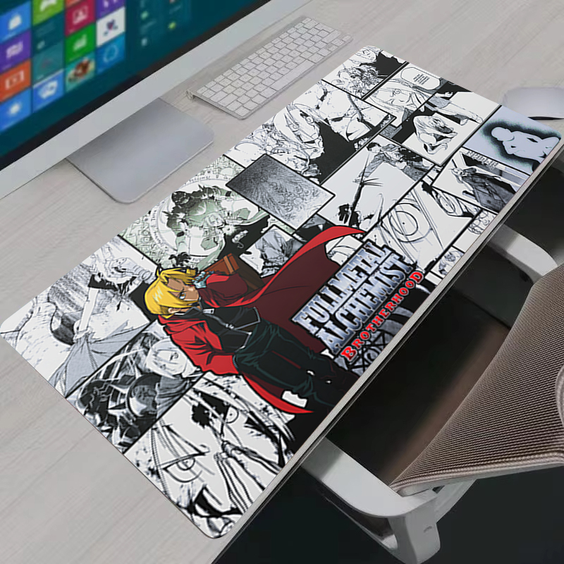 Mouse Pad Large Fullmetal Alch - مراجعة Pc Gaming Aesthetic وسعره
