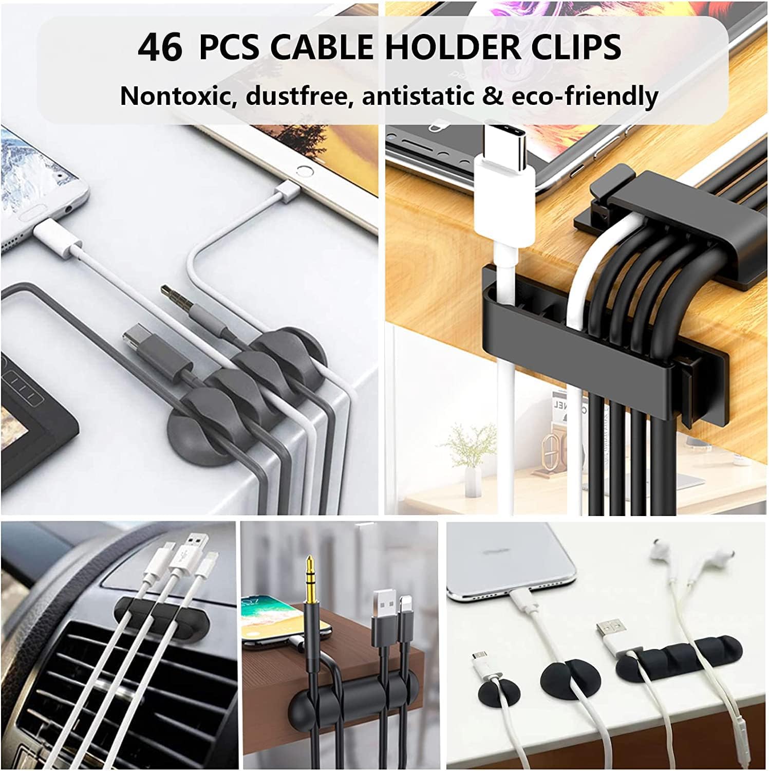 192 PCS Cable Management Kit w - مراجعة Cable Management Sleeve وسعره