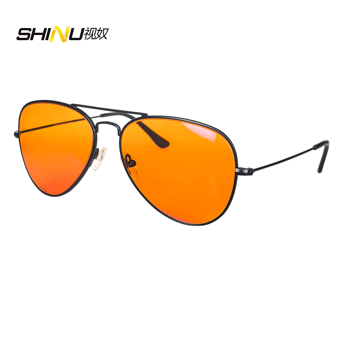 SHINU Red Lenses Glasses Men O - مراجعة Gaming Glasses Blue Light وسعره