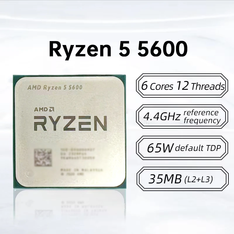 New AMD Ryzen 5 5600 Desktop G - مراجعة Pc Gaming Amd Ryzen 5 وسعره