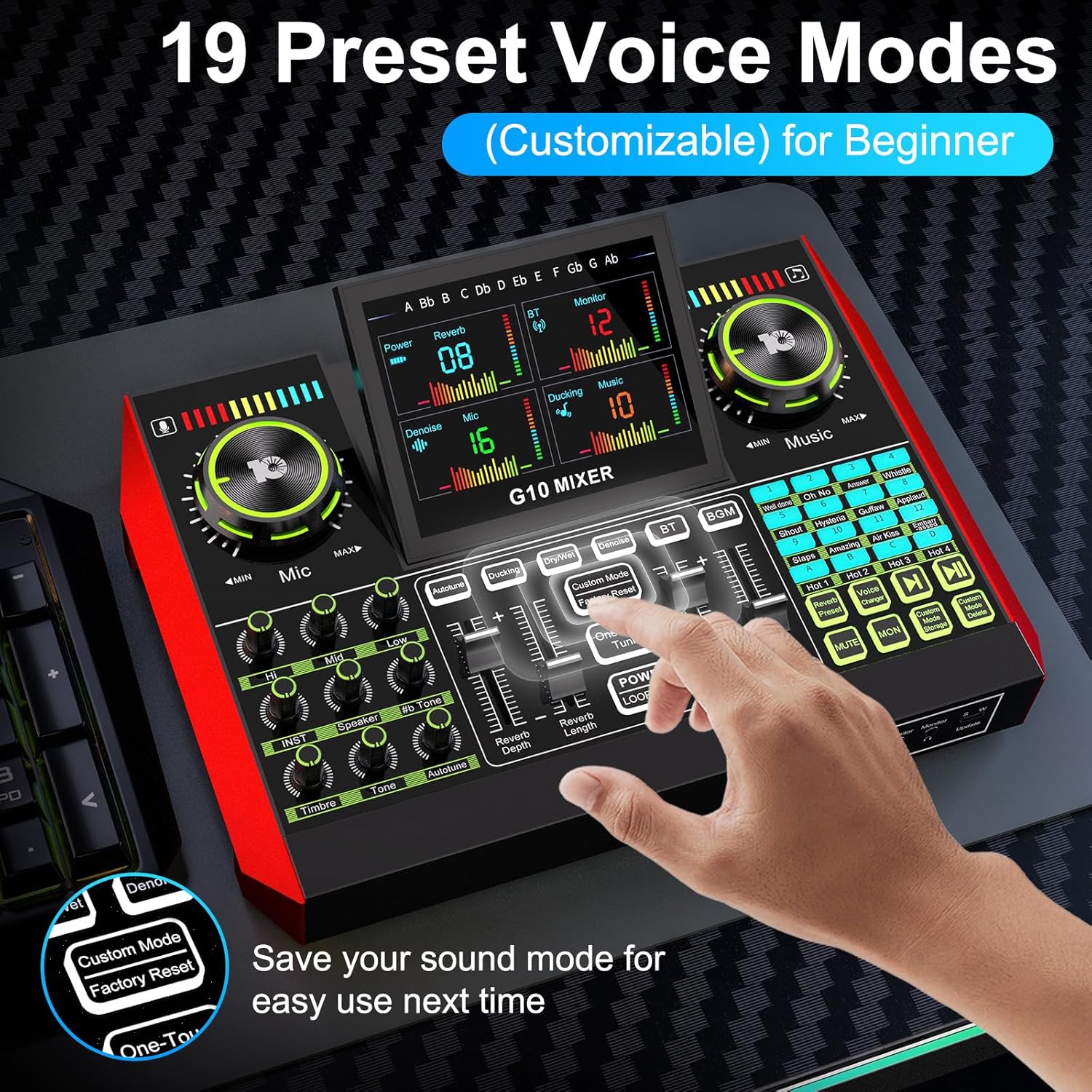 Tenlamp Sound Board for PC/Pho - مراجعة Pc Gaming Live Streaming وسعره