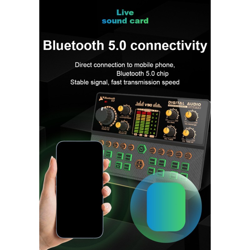 A41Z-V90+ZX775 Sound Card Set  - مراجعة Pc Gaming Live Streaming وسعره