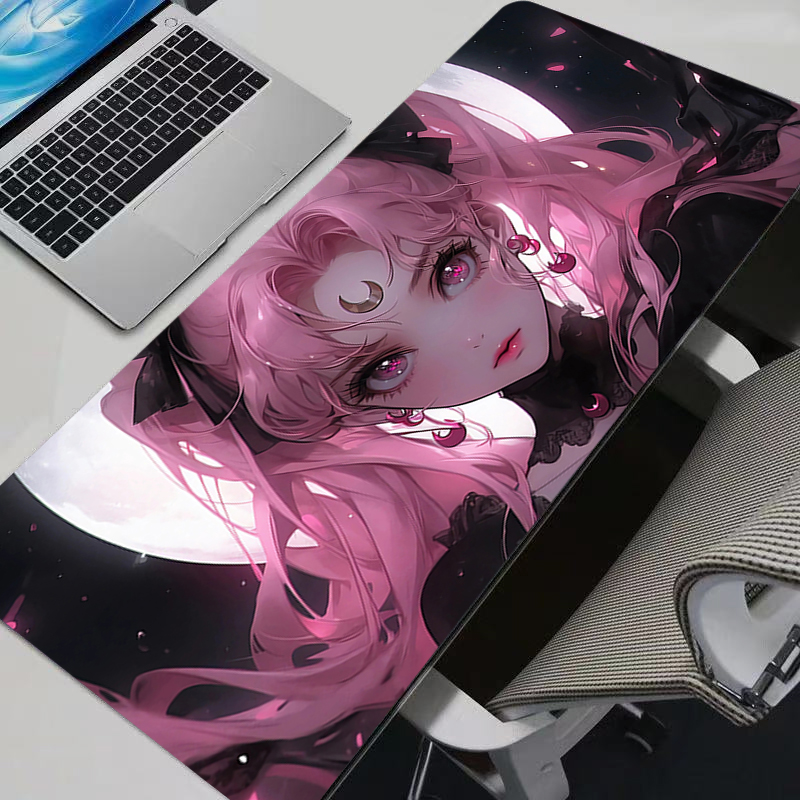 Mouse Pads S-sailor Moon Anime - مراجعة Pc Gaming Aesthetic وسعره