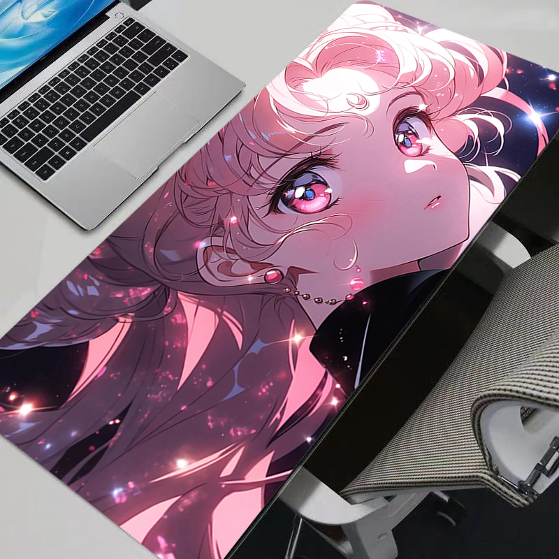 Mouse Pads S-sailor Moon Anime - مراجعة Pc Gaming Aesthetic وسعره