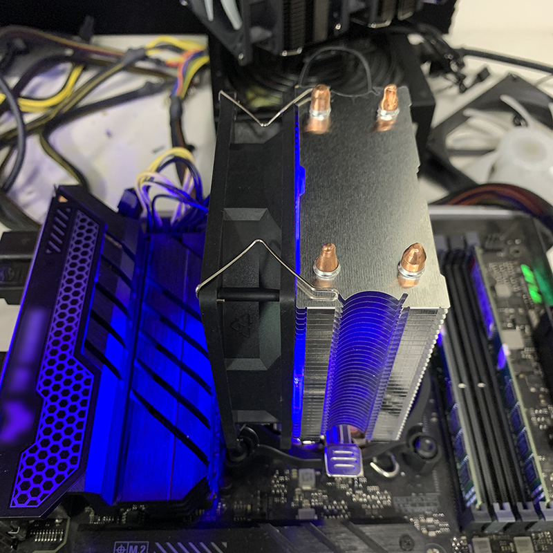 X99 CPU Air Cooler 3Pin/4Pin P - مراجعة Pc Gaming Rgb وسعره
