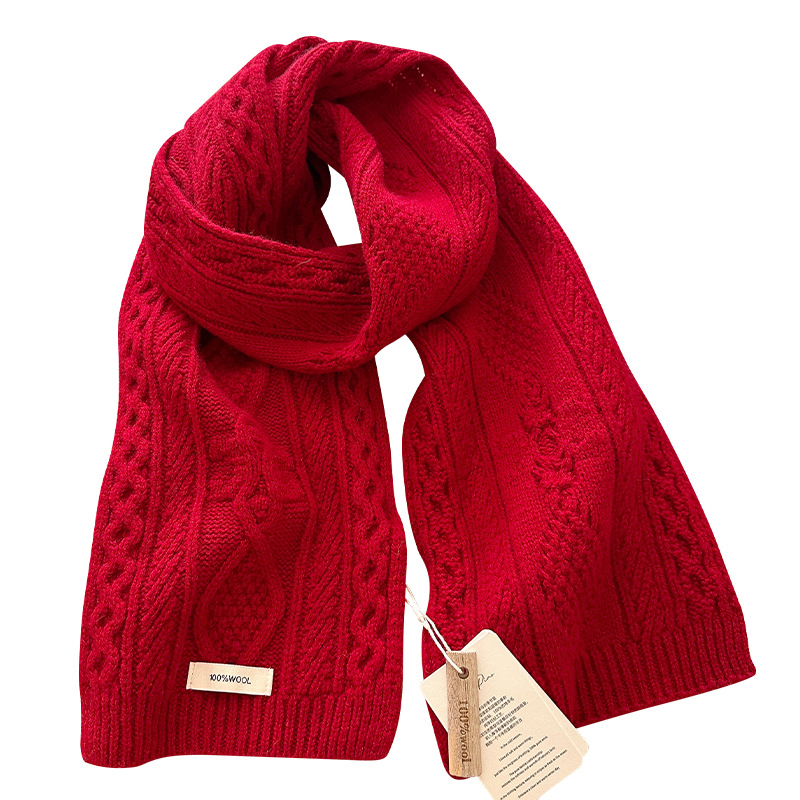 Luxury 100% Wool Scarf Women M - مراجعة Cable Management Sleeve وسعره