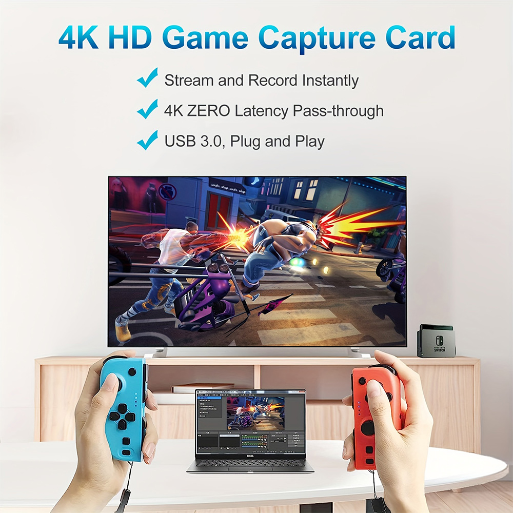 4K HDMI Video Capture Card 108 - مراجعة Pc Gaming Live Streaming وسعره